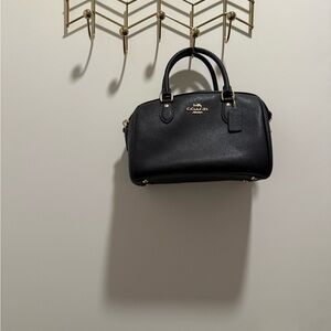 Coach Black Satchel Bag